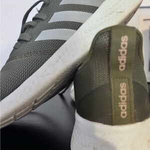 Adidas Women's Olive Green Sneakers Size 9
